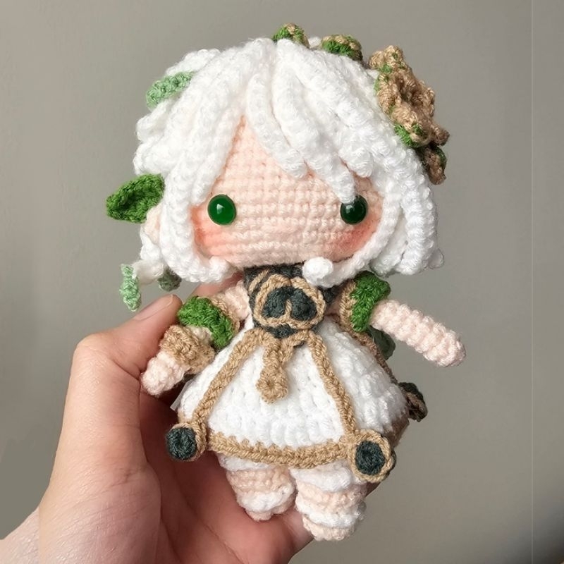 Nahida Amigurumi (Boneka Rajut Nahida) Genshin Impact