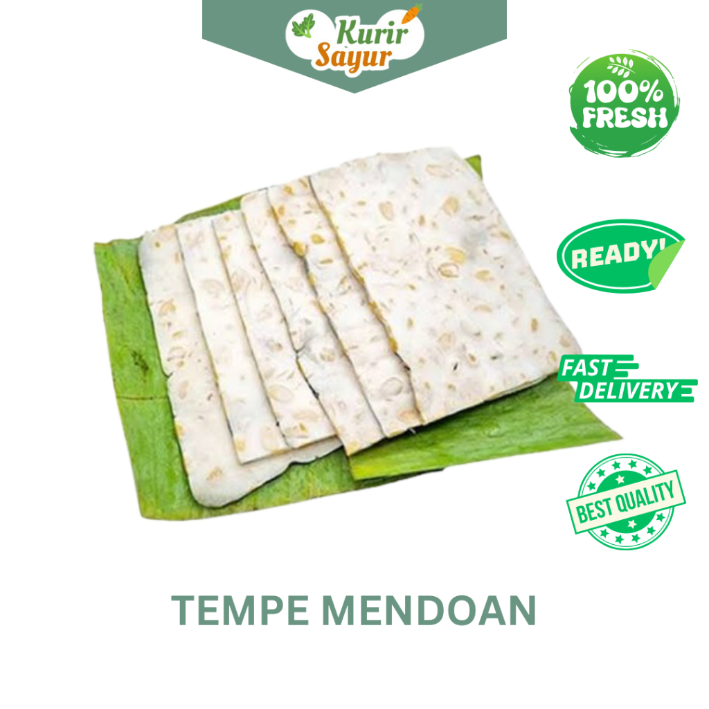 

KURIR SAYUR - TEMPE MENDOAN 4PCS