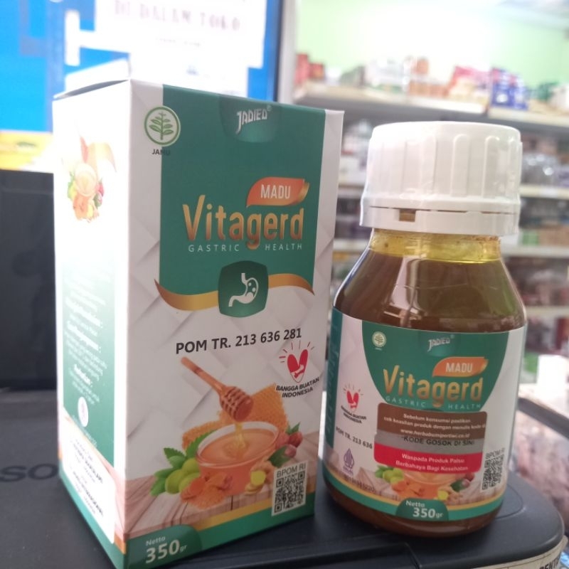 

Madu VITAGERD Asli Original Herbal Obat Herbal obat GERD Asam Lambung & Maag Ampuh