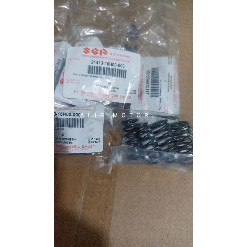 PER KOPLING SHOGUN 125 FL ORIGINAL SGP 1 SET ISI 4 PCS