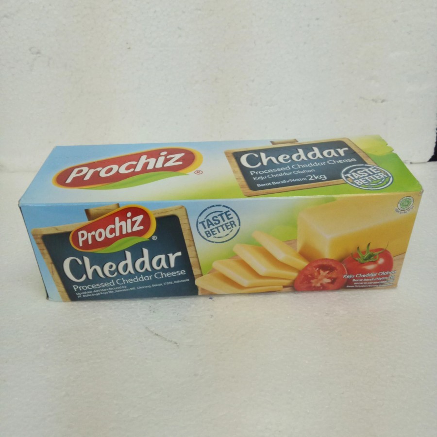 

Keju Prochiz 2kg keju Cheddar Prochiz 2kg