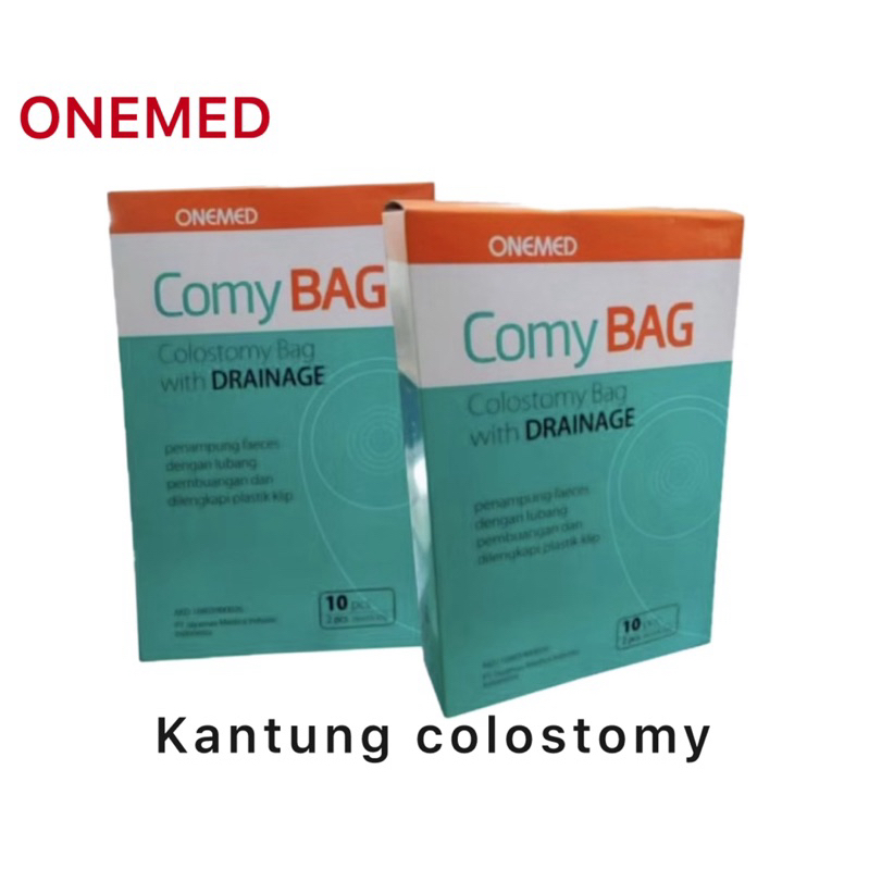 COLOSTOMY BAG ONEMED - KANTUNG COLOSTOMY - COMY BAG ONEMED (ECER PER 1 PC)