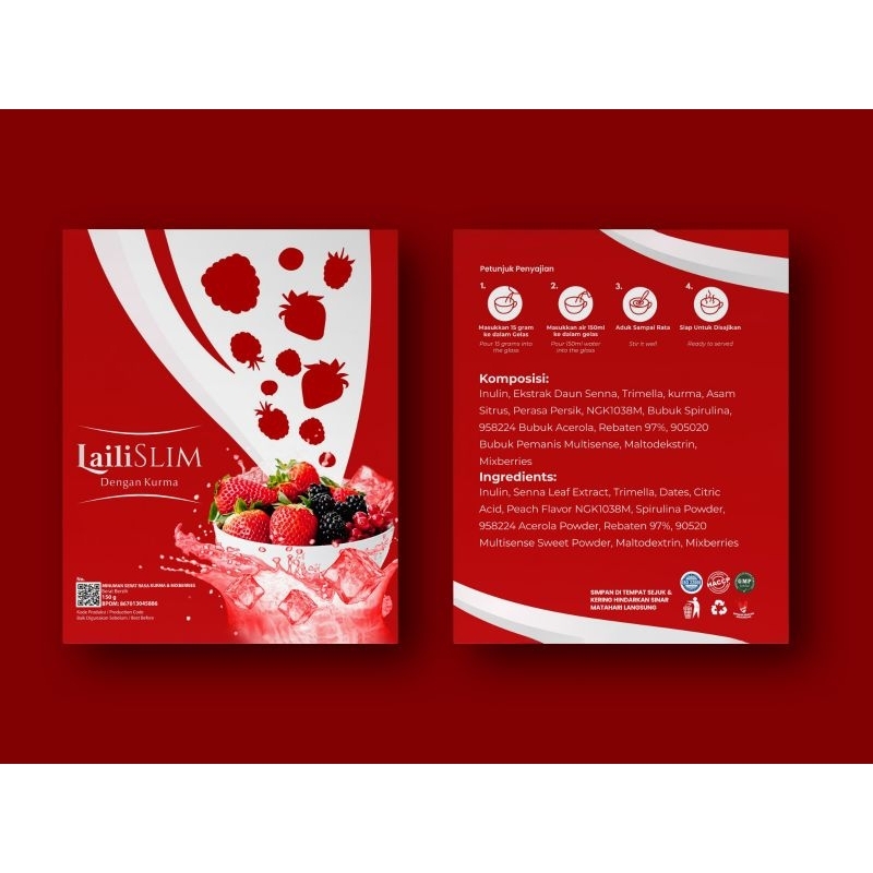 LAILI SLIM / BOOSTER PELANGSING (MINUMAM DIET)