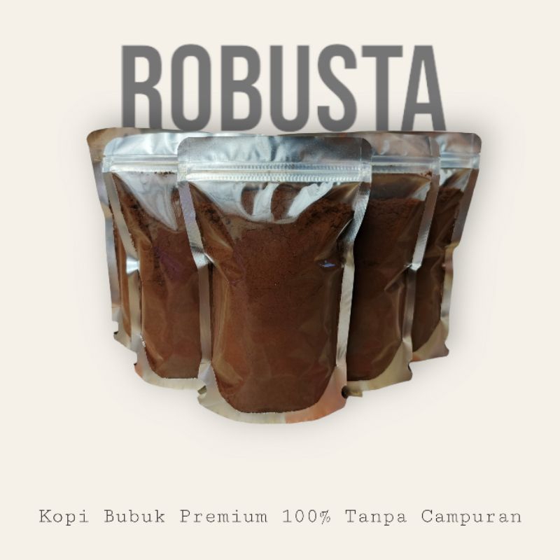 

Kopi Bubuk Robusta 100% Asli Tanpa Campuran - kopi bubuk robusta - coffee - kopi bubuk murni - kopi robusta - bubuk robusta - kopi murni - kopi bubuk