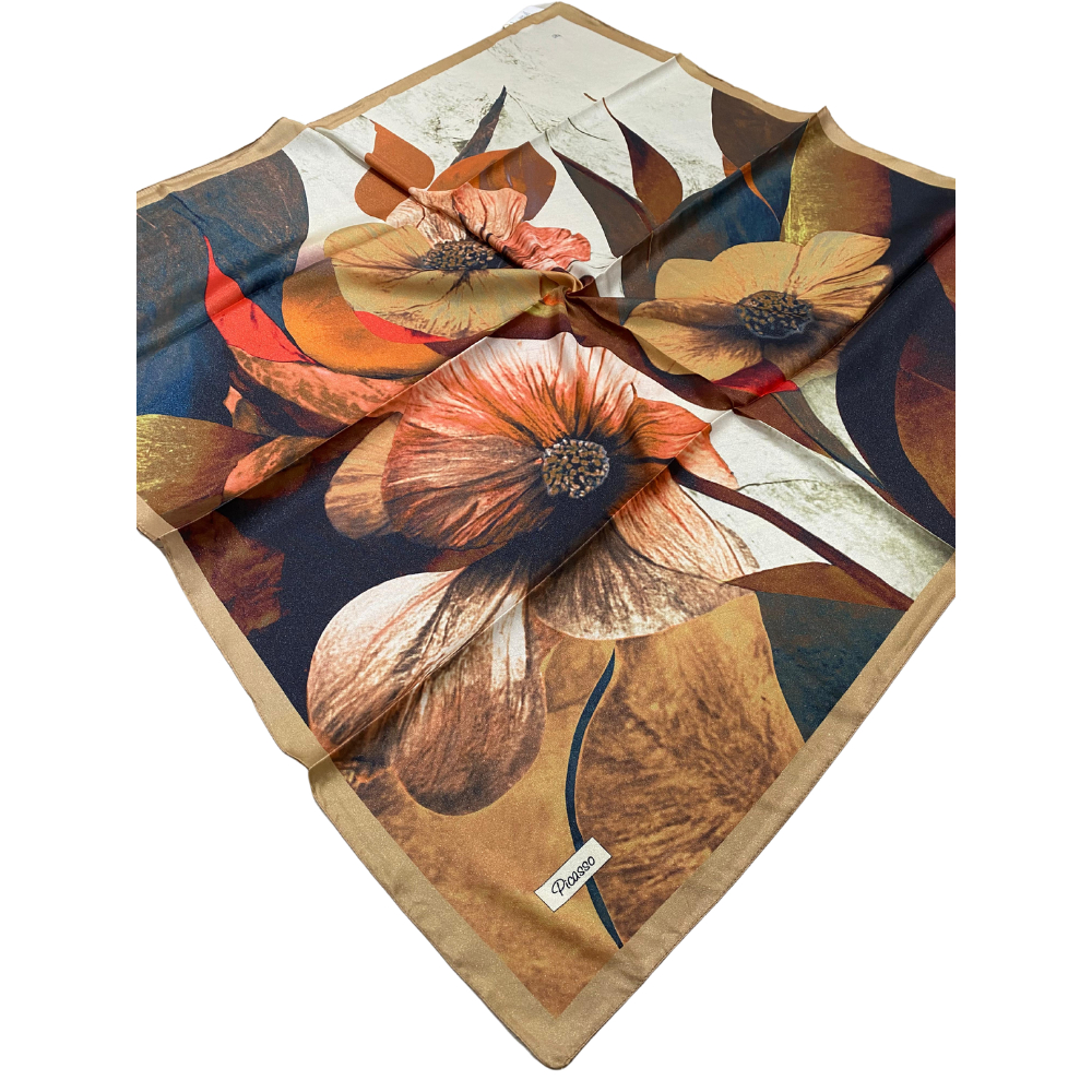 Picasso Milano Hijab Segi Empat Rayon Silk Kristal 90cm PIM90R146