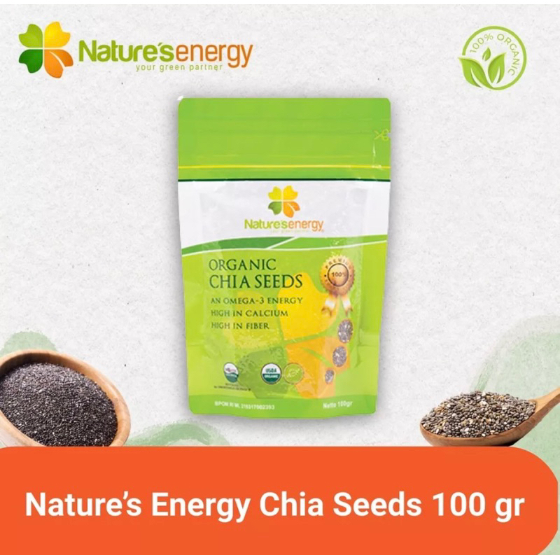 

Natures Energy Organic Chia Seeds 100 gr