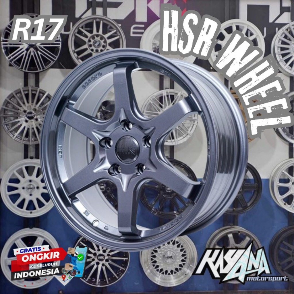 Velg Mobil Ring 17 Untuk Ertiga Brv, Hrv, Innova Velg Te37 Ring 17 Pcd 5x114 Lebar 7.5 Et 45