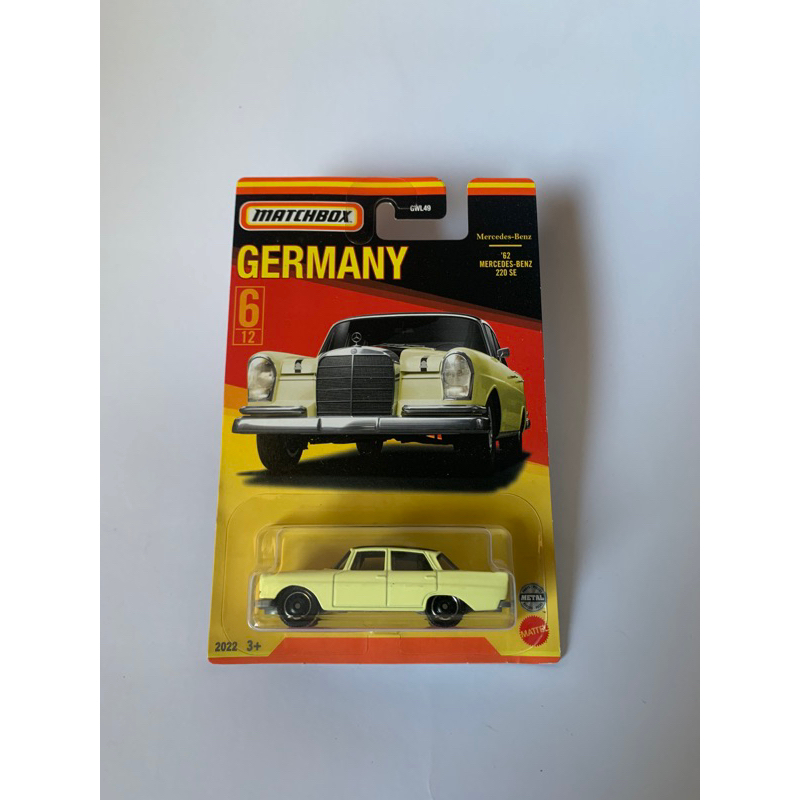 Matchbox mercedes benz 220 se
