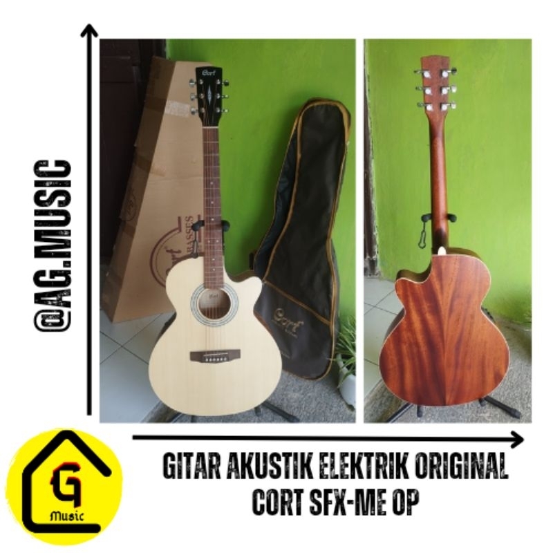 GITAR AKUSTIK ELEKTRIK ORIGINAL CORT SFX-ME OP SECOND LIKE NEW / SFX ME OP
