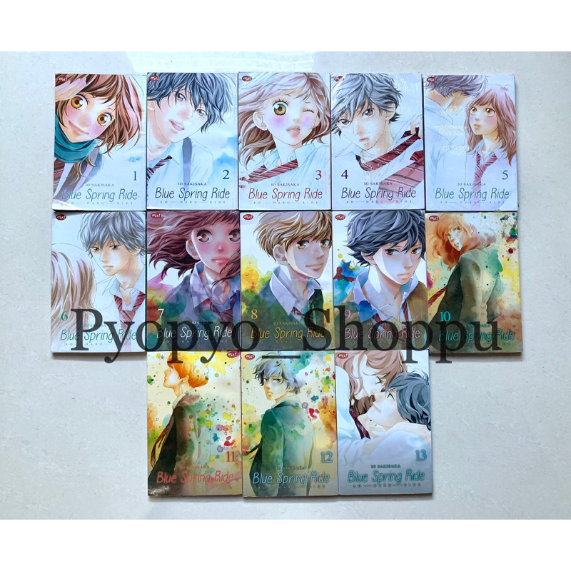 SET F - Komik Manga Set Blue Spring Ride Ao Haru Ride 1-13 by Io Sakisaka