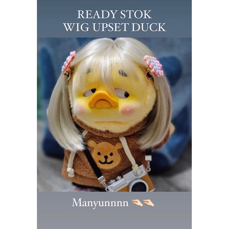 READY STOK WIG RAMBUT UPSET DUCK HIGHQUALITY BANGKOK
