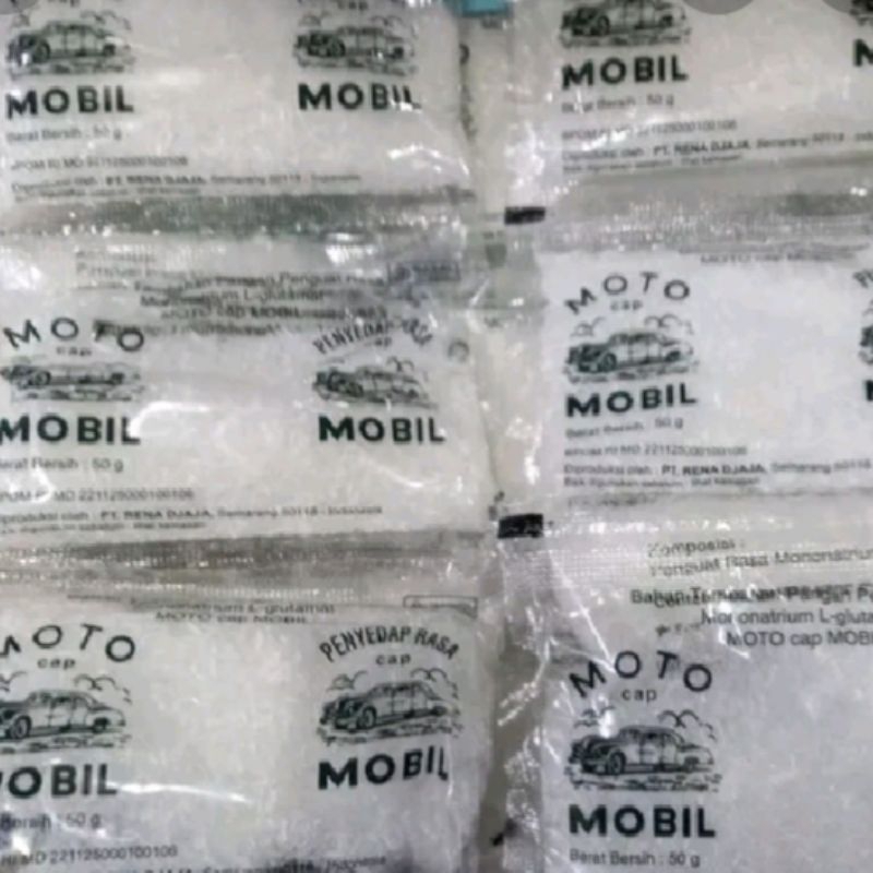 

moto cap mobil 1/2 ons, 1 renceng isi 6 biji