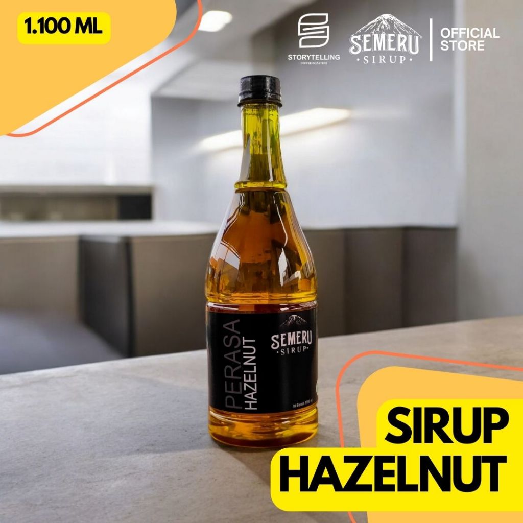 

Sirup Hazelnut semeru syrup 1100 ml / 1 Liter