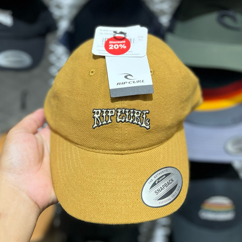 Topi Rip Curl Original Simple Logo Diskon