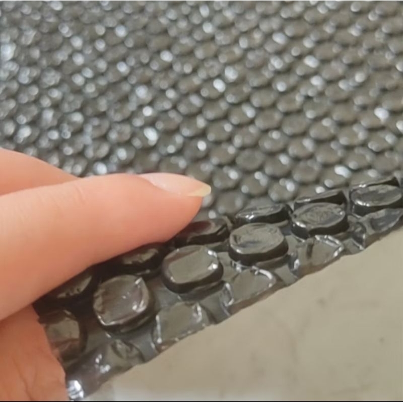 

tambahan bubble wrap agar aman di jalan