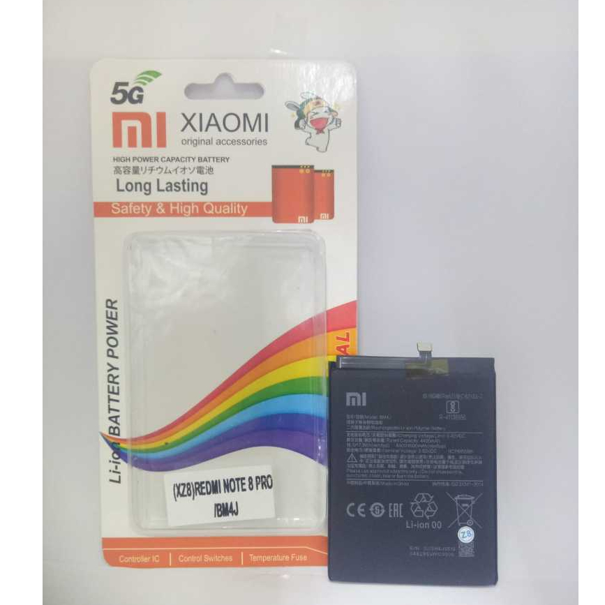 BATERAI ORIGINAL REDMI NOTE 8 PRO BM4J