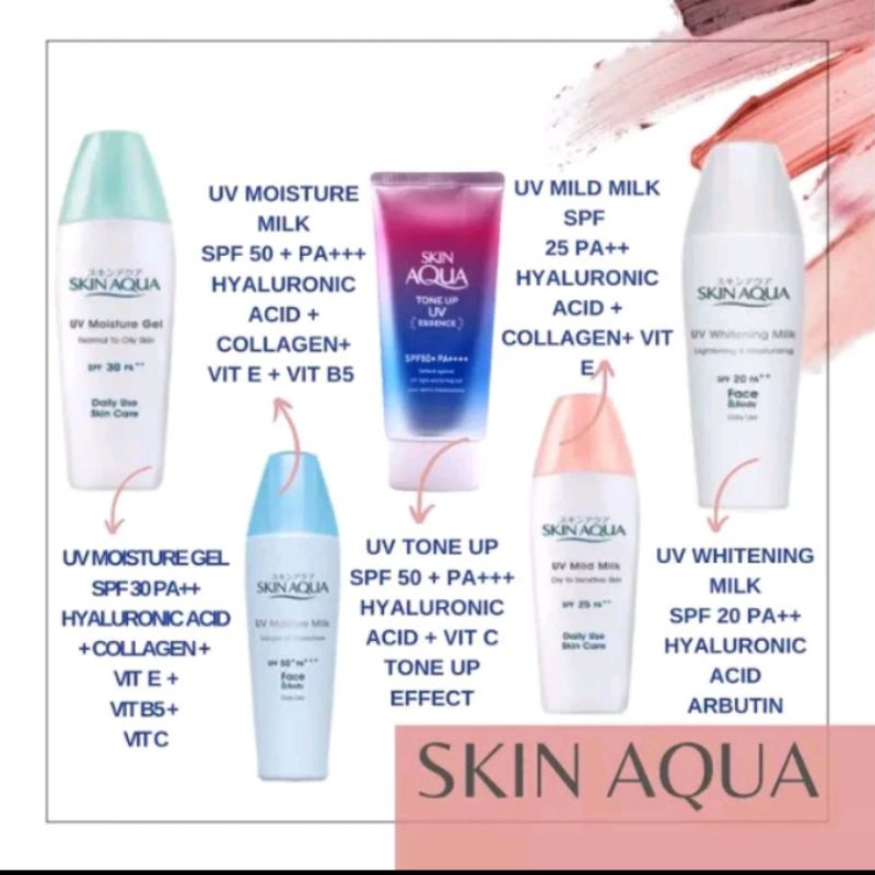 skin aqua sunscreen skin aqua murah skin aqua moisture mild skin aqua SKIN AQUA