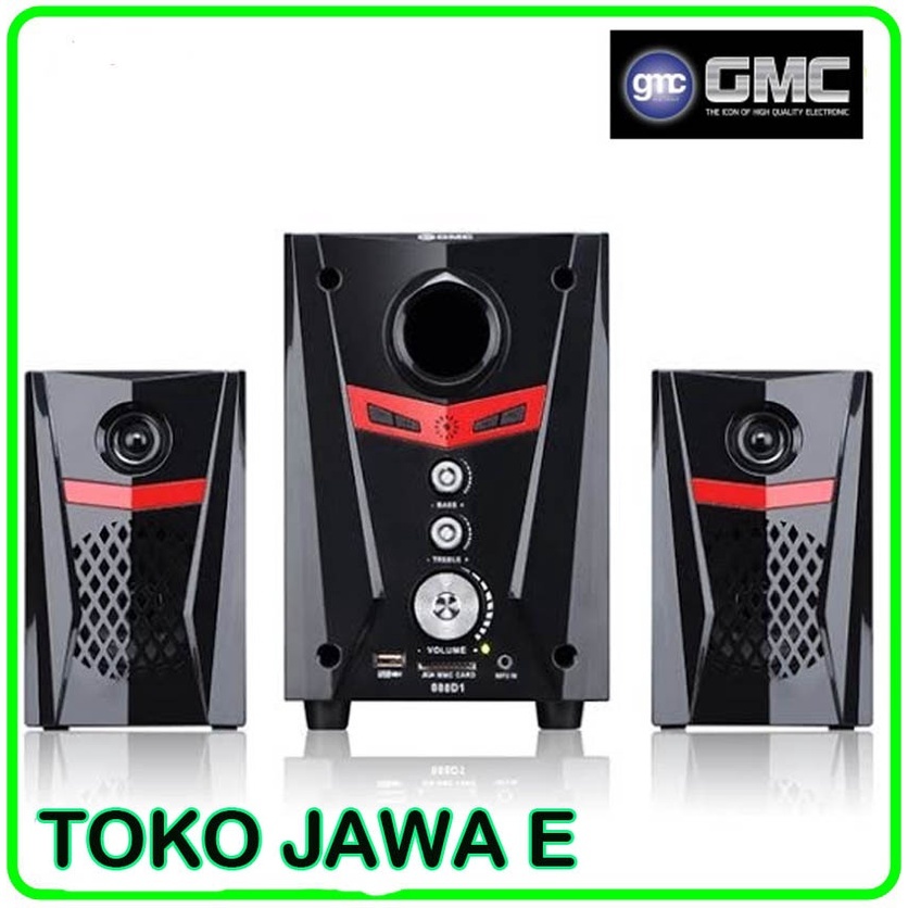 SPEAKER BLUETOOTH Gmc 888D1 Bt Speaker Bluetooth Murah Suara Mantap