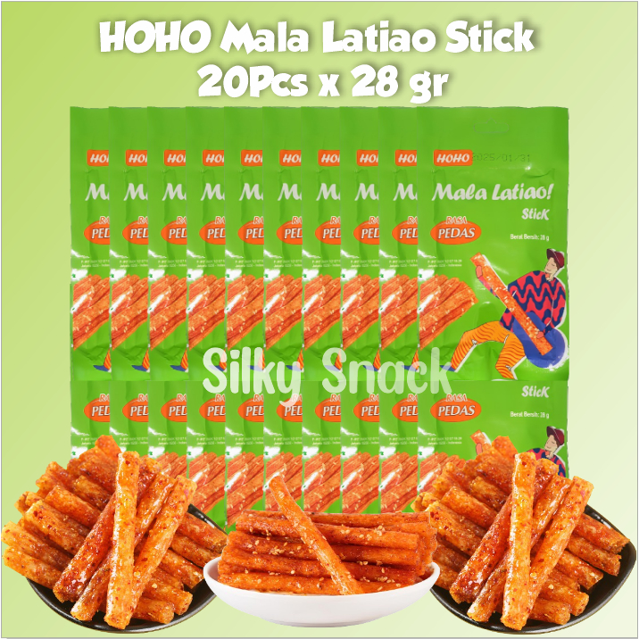 

[ HALAL ] Latiao Hoho Mala Stick Isi 20 Pcs Paket Usaha Halal
