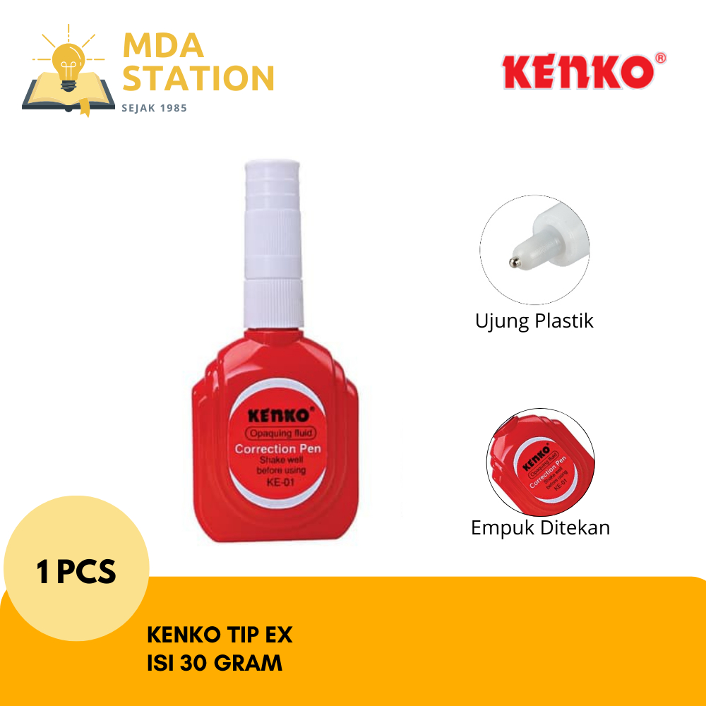 

KENKO Corection Fluid KE-01 (SATUAN) | MDA STATION