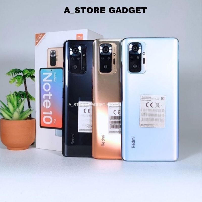 REDMI NOTE 10 PRO 8/128 SECOND FULL ORI
