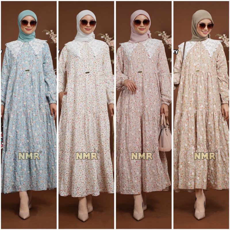 MIDI DRESS KERUT NMR BY NAMIRA