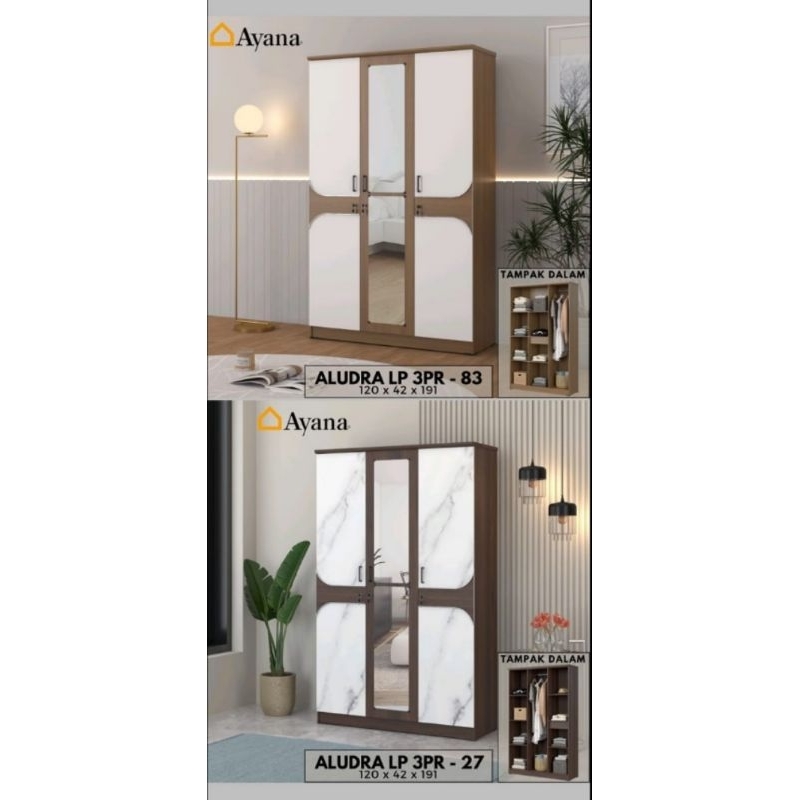 Paket lemari dan meja rias bengkeng