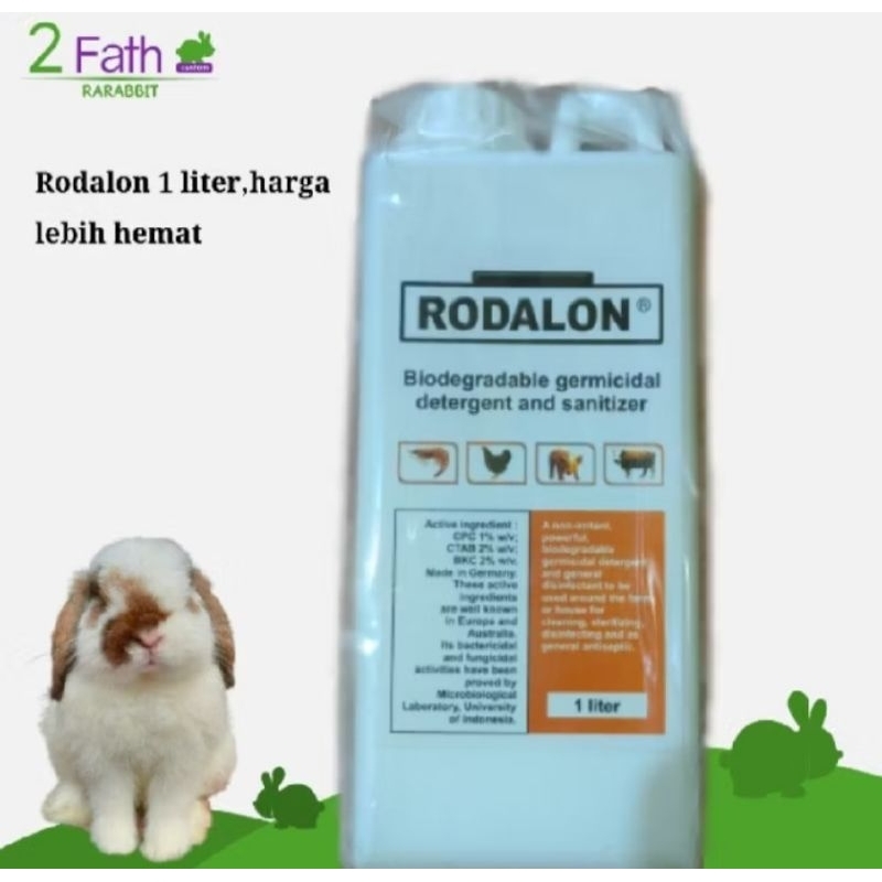 Rodalon 1liter desinfektan anti virus  / pembersih kandang rodalon