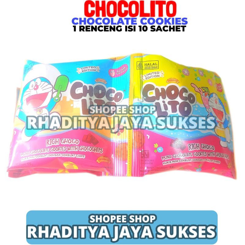 

Biskuit Chocolito Rich Choco 1 Renceng Isi 10 Sachet