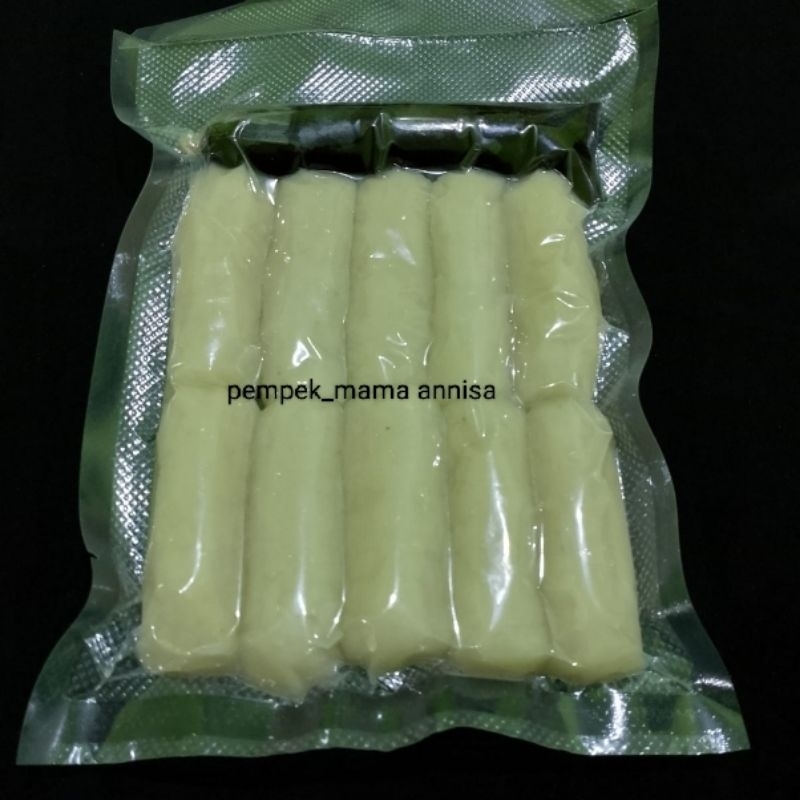 

PEMPEK LENJER KECIL ASLI KHAS PALEMBANG, 1 PACK ISI 10 PEMPEK LENJER KECIL