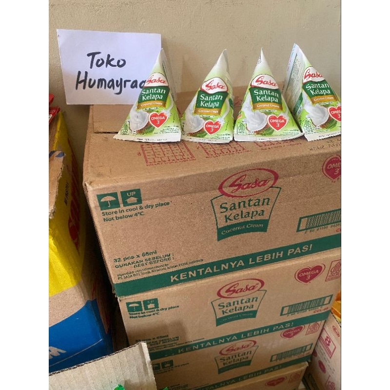 

Sasa Santan Kelapa (65 ml) 1 dus/karton