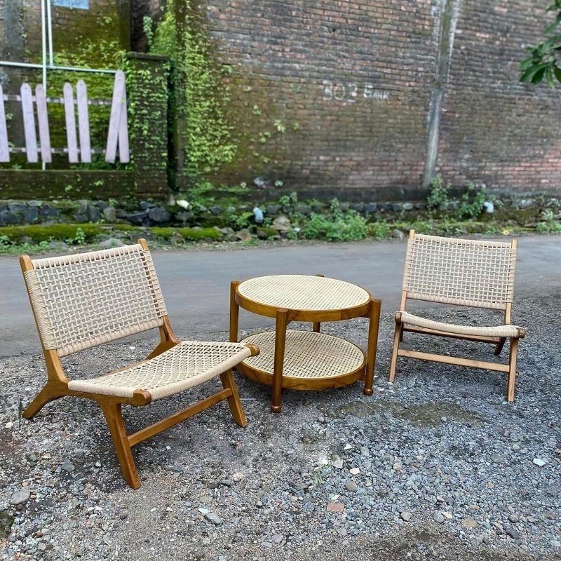 kursi teras kursi outdor kursi santai kursi jati furniture rumah