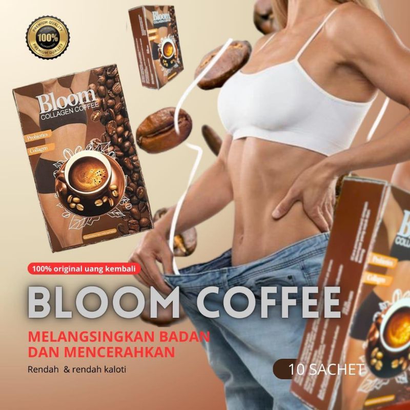 

( COD ) 1BOX KOPI BLOOM KOLAGEN | KOPI HITAM PELANGSING | KOPI PENURUN BERAT BADAN | KOPI DIET