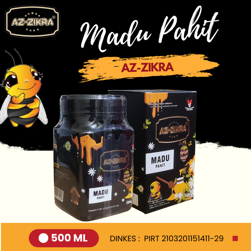 

Az-Zikra Az Zikra AzZikra Azzikra Madu Pahit 500gr Asli Original