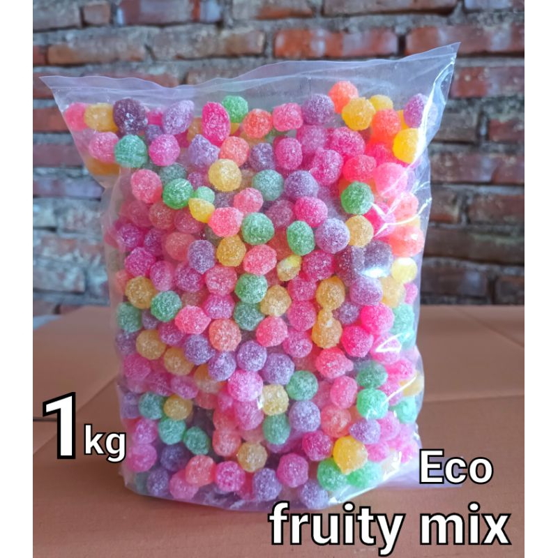 

permen keras FRUITY MIX super Grade los 1 KG