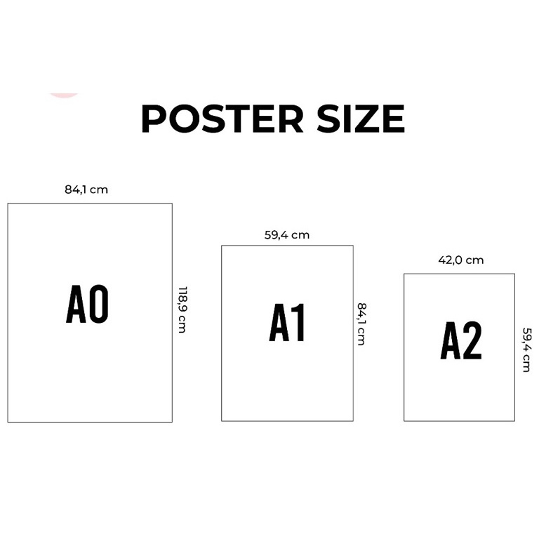 

HJDEZ6367 Cetak Poster A A1 A2 bahan albatros