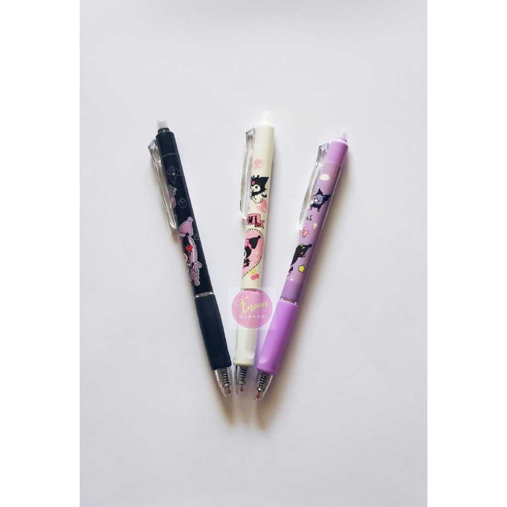 

Pen Gel Hapus Cetrek Kuromi 0.5mm GP-8025 1pcs/1 biji