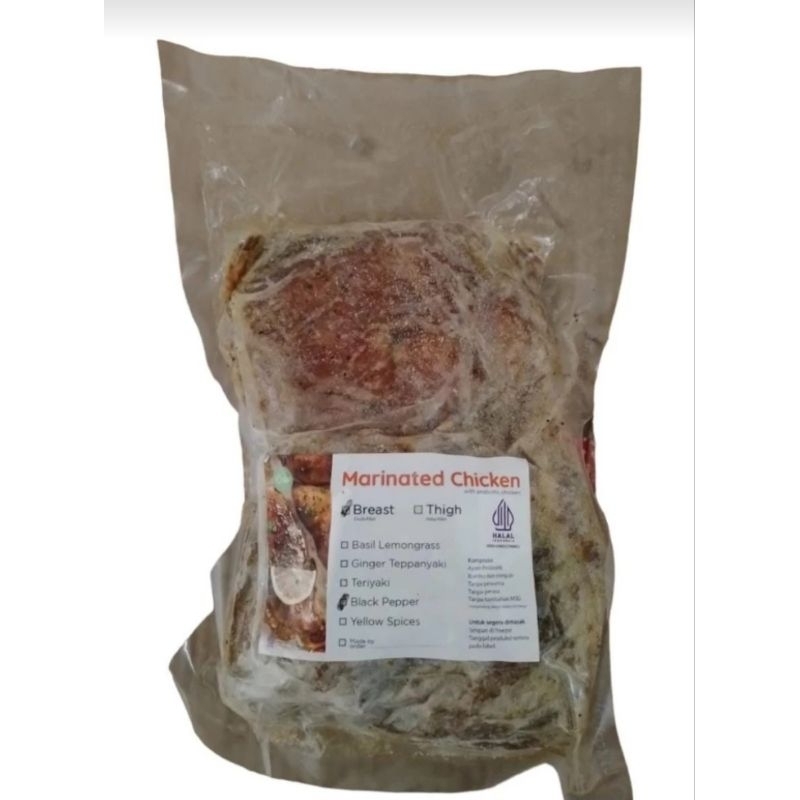 

Marinated Black Pepper Chicken