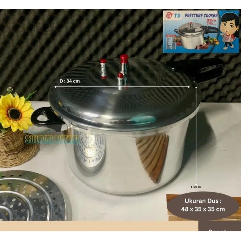 panci presto 16 liter 32cm