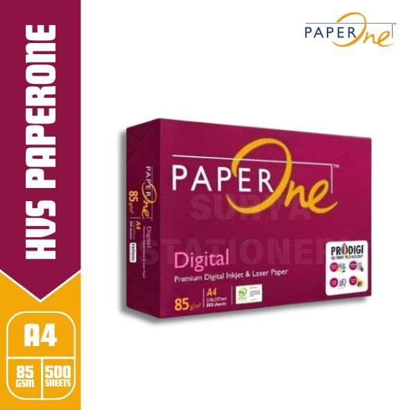 

(RIM) KERTAS HVS PAPER ONE A4 / KERTAS HVS PAPER ONE 85gsm / KERTAS HVS