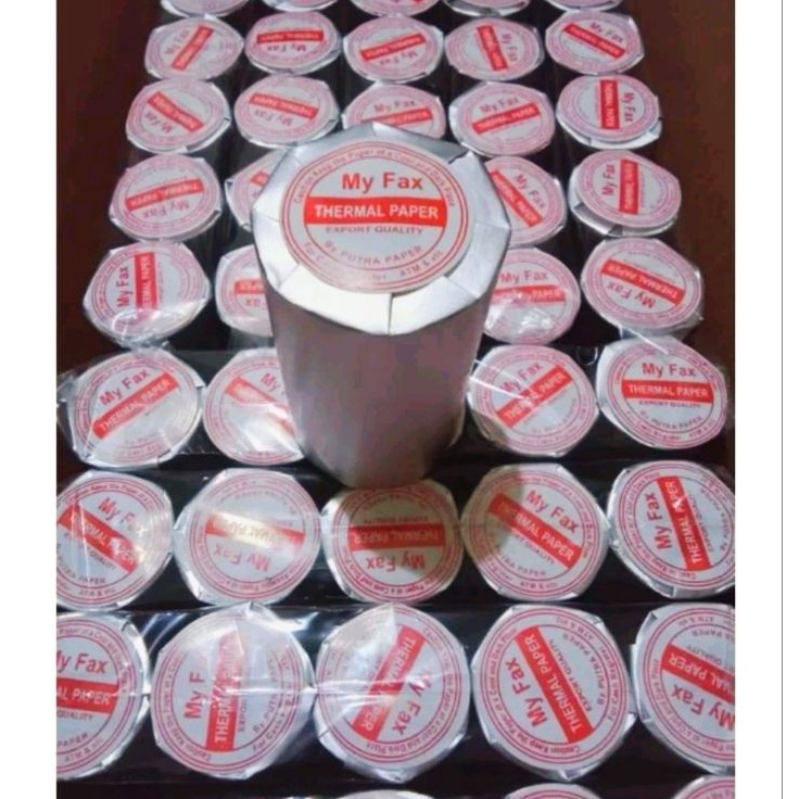 

KERTAS SETRUK THERMAL UKURAN 8mmx4mm PAKET 1pcsroll KL6CT4992