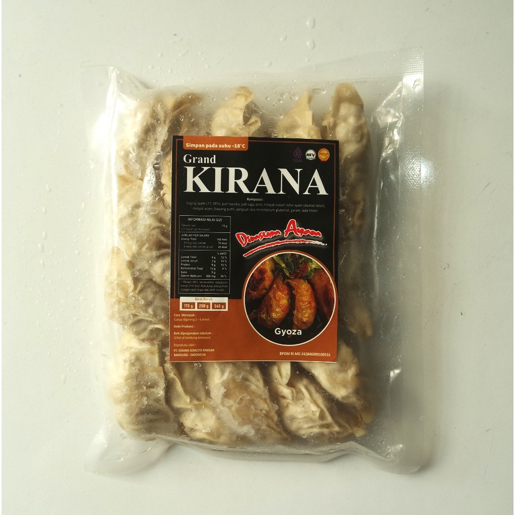 

Grand Kirana Gyoza Premium/Gyoza isi Ayam/Gyoza Dimsum