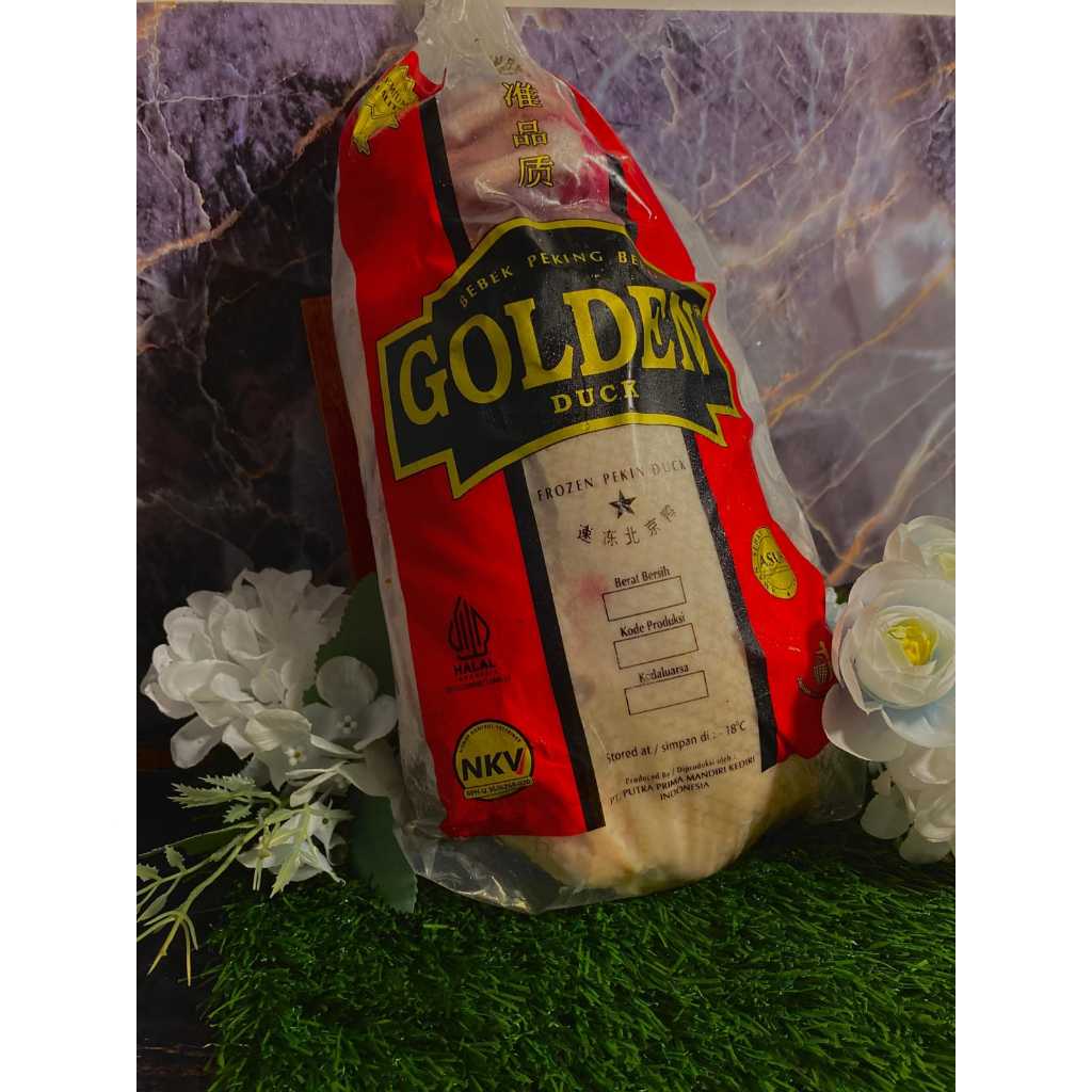

Bebek peking Import Golden kualitas import ukuran ±2kg UP
