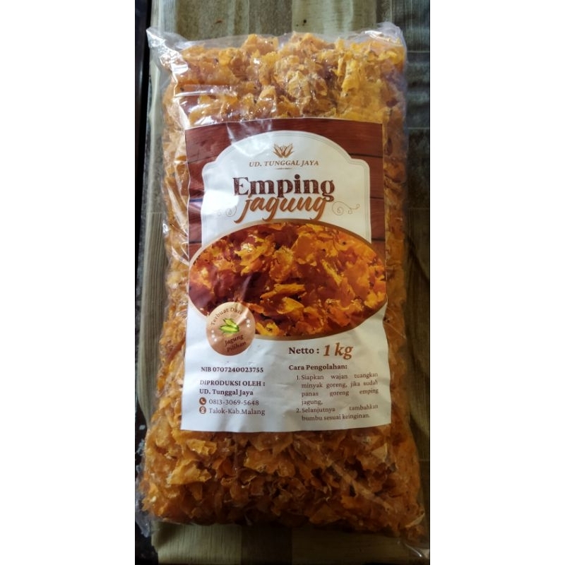 Emping marning jagung (mentah) 1 kg