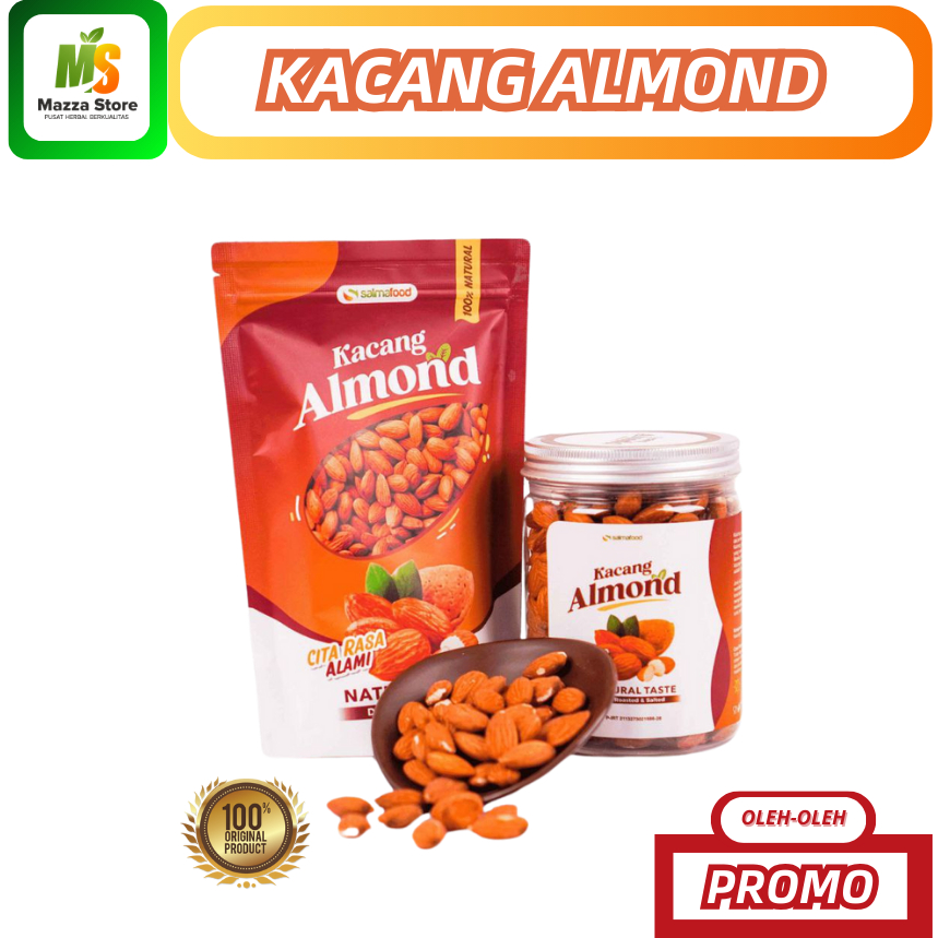 

Kacang Almond - Khas Arab Saudi Untuk Oleh Oleh Haji Umroh Super Premium Quality