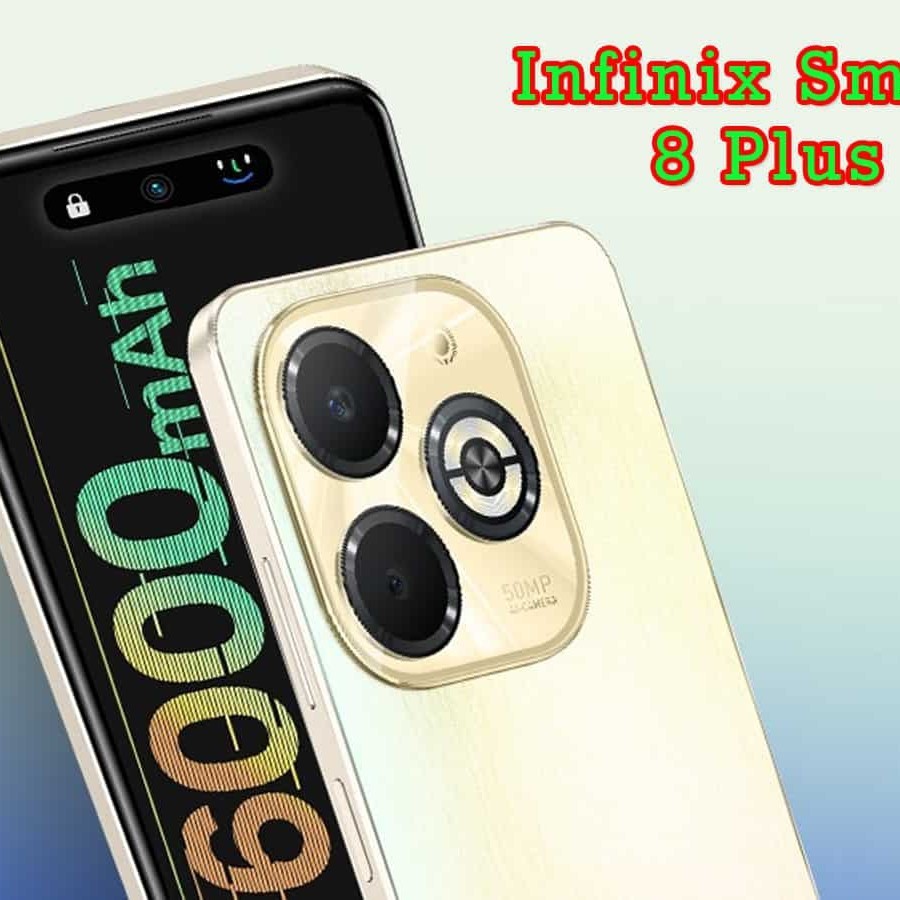 HP INFINIX SMART 8 PLUS 4G RAM 4/128 GB GARANSI RESMI