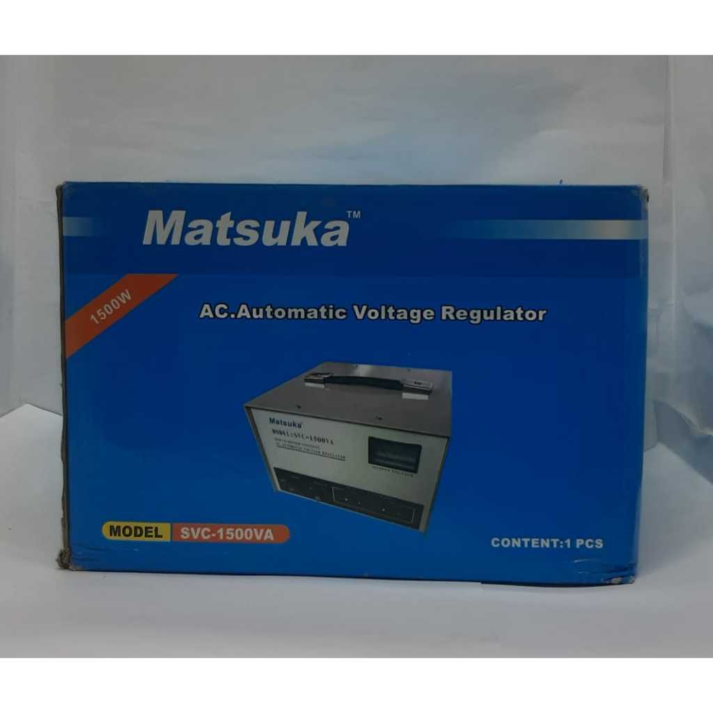 Stavolt / Regulator / Stabilizer Matsuka SVC-1500VA (1500 Watt)