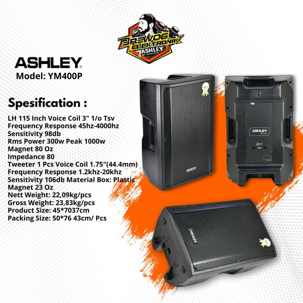 ORIGINAL BREWOG ASHLEY YM400P