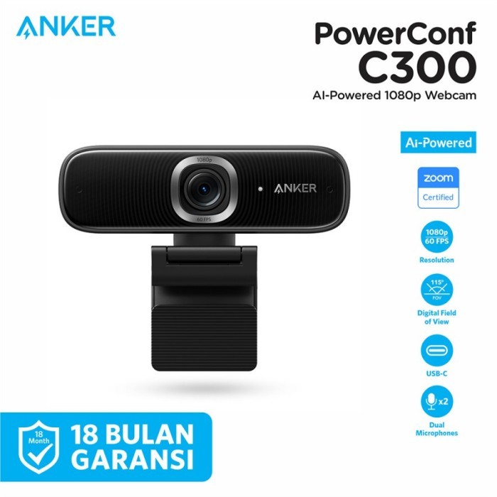 Anker Webcam PowerConf C300 - A3361 - BK