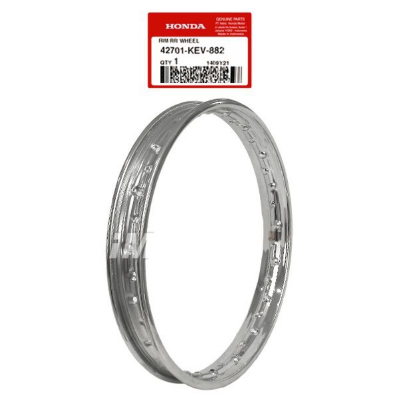 DAUN VELG JARI JARI BELAKANG SUPRA FIT NEW / OLD LAMA / X 125 KARBU / FI NEW INJEKSI / 100 - REVO 11